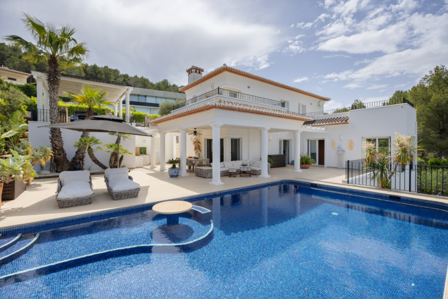 LFS105 - Lovely modern villa  for Sale in Piver, Javea, with great sea and mountain views 