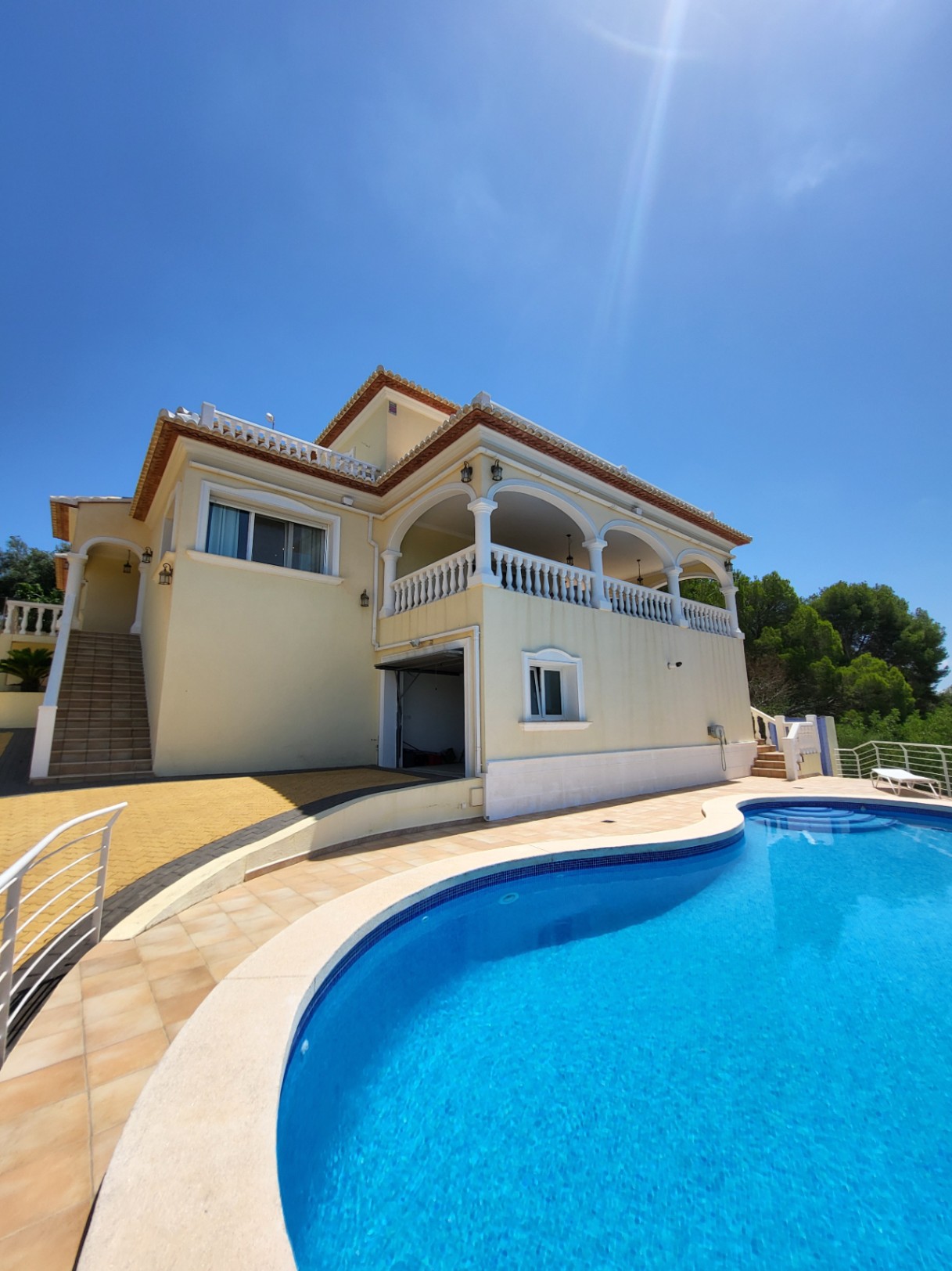Stunning luxury Villa in Javea with a lot of privacy and amazing views