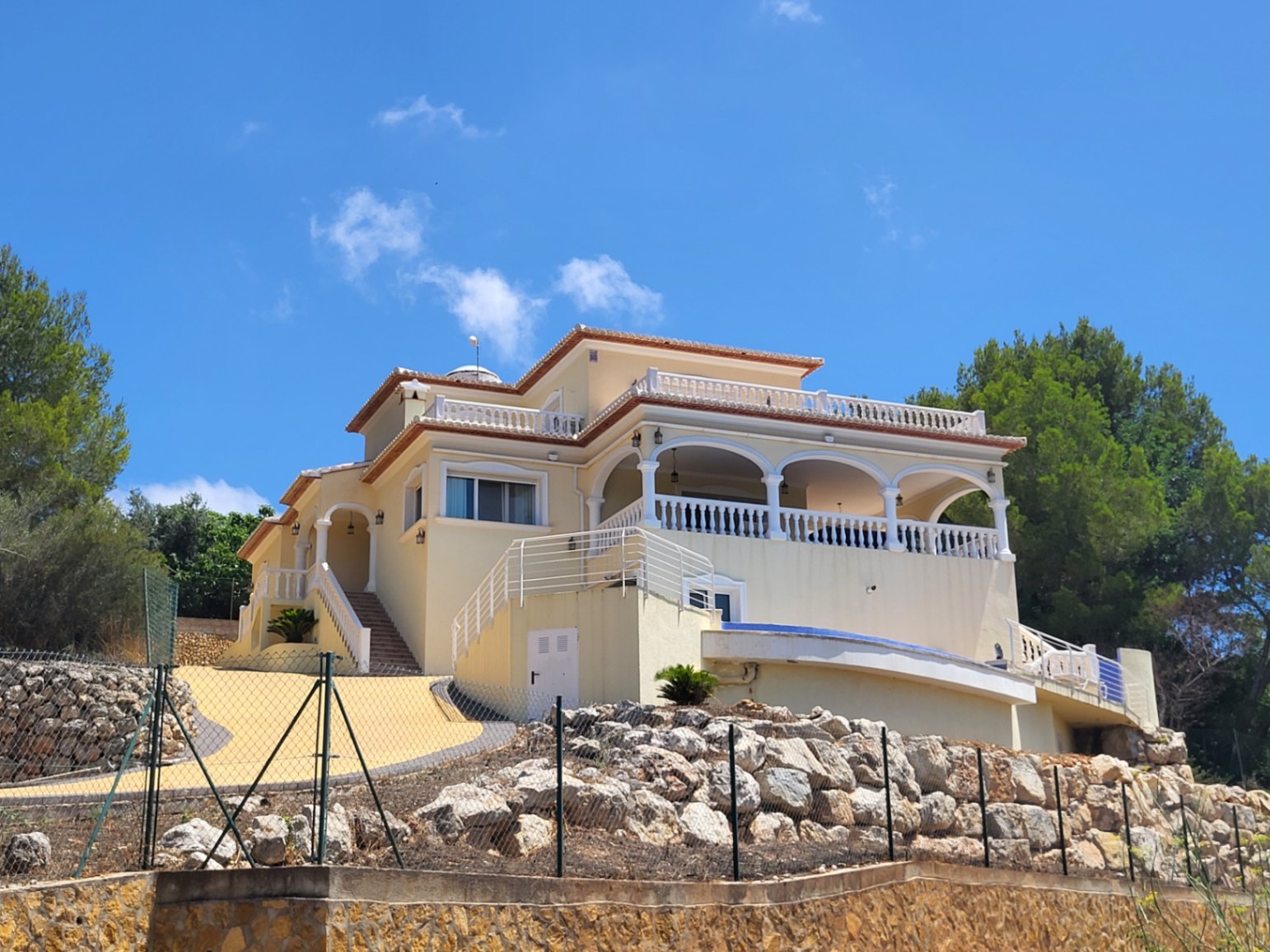 Stunning luxury Villa in Javea with a lot of privacy and amazing views