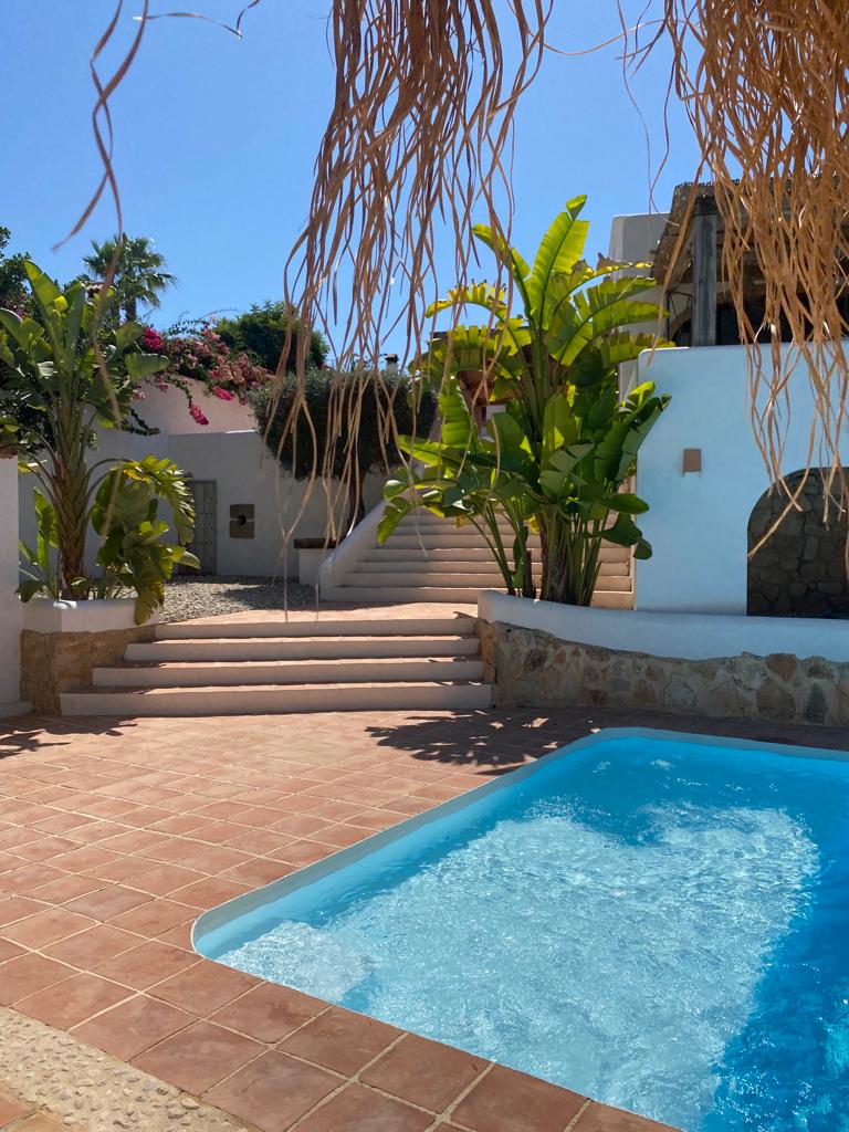 Charming Ibiza style villa in perfect condition.