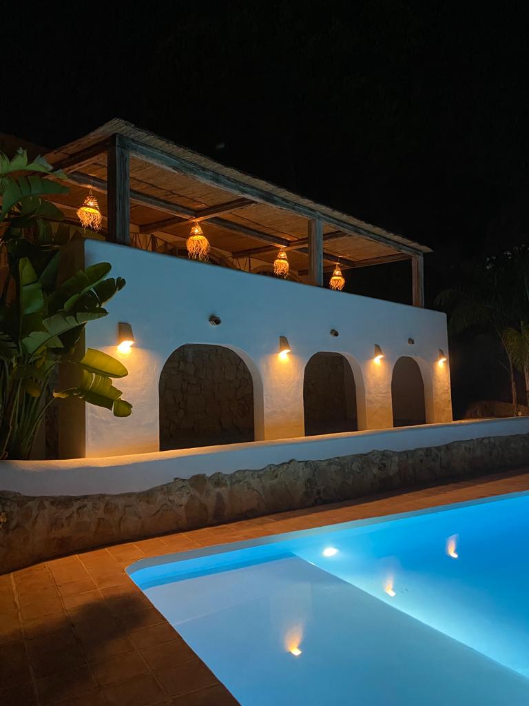 Charming Ibiza style villa in perfect condition.