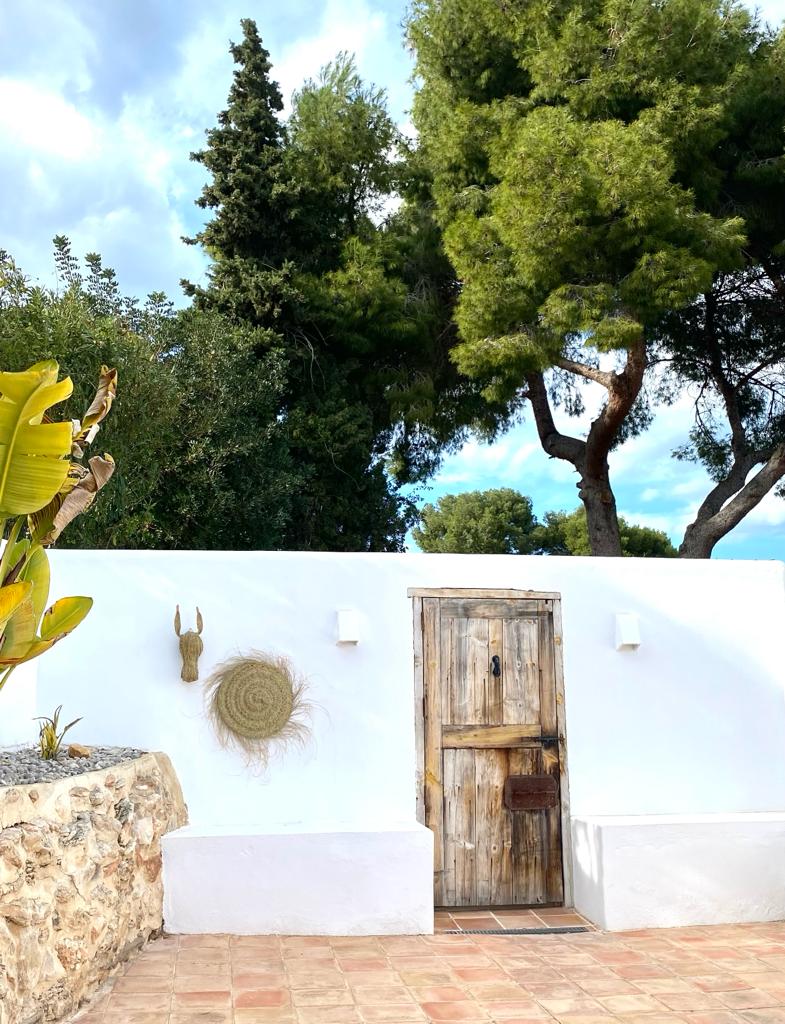 Charming Ibiza style villa in perfect condition.
